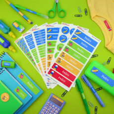 Etiquetas Escolares - Kit Etiqueta Escolar - Etiquetas Escolares