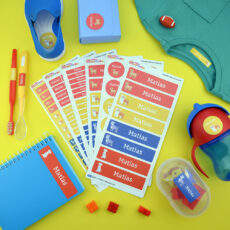 Etiquetas Escolares - Kit Etiqueta Escolar - Etiquetas Escolares